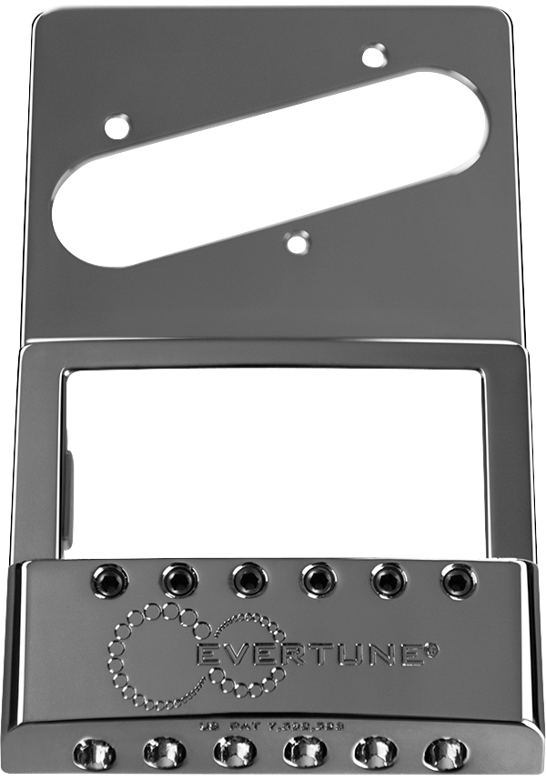 EverTune T MODEL Faceplate - Left-Handed - Black Nickel