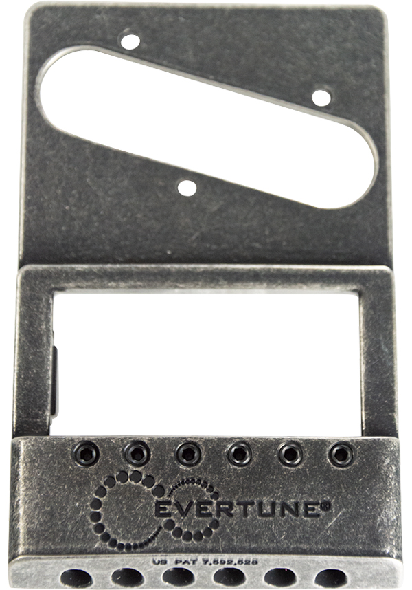 EverTune T MODEL Faceplate - Right-Handed - Antique Black