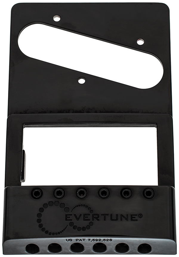 EverTune T MODEL Faceplate - Right-Handed - Black