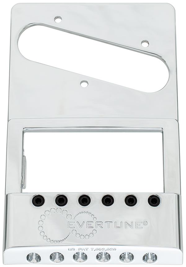 EverTune T MODEL Faceplate - Right-Handed - Chrome