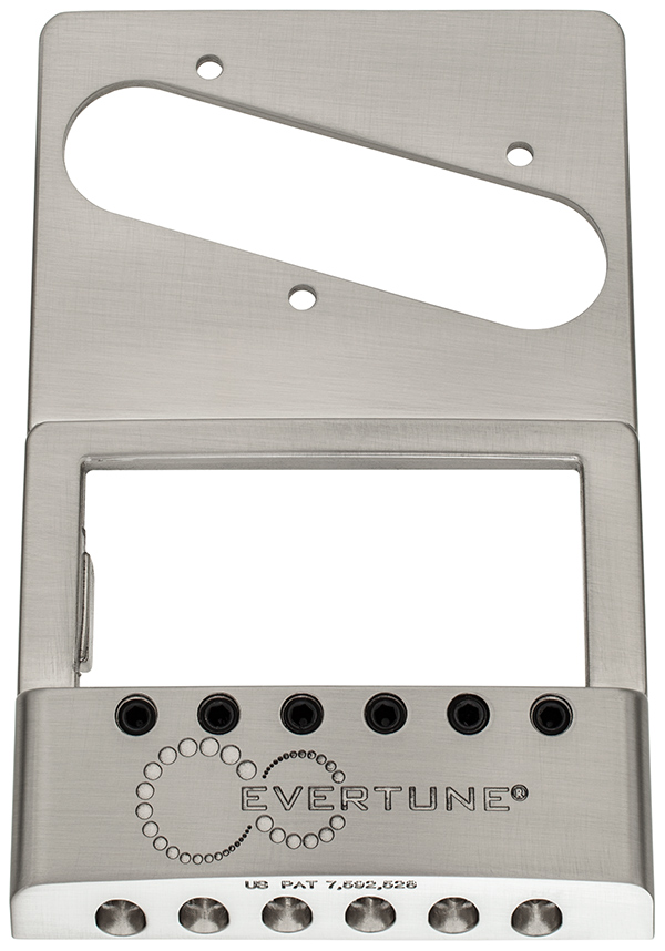 EverTune T MODEL Faceplate - Right-Handed - Brushed Nickel