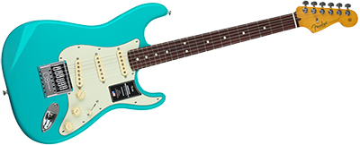 Fender American Professional II Stratocaster • Miami Blue w/ Rosewood (SSS) • EverTune AfterMarket Upgrade
