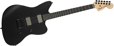 Fender Jim Root Jazzmaster • Flat Black • EverTune AfterMarket Upgrade