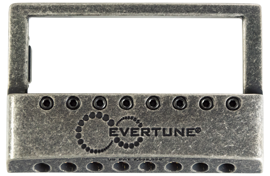 EverTune F MODEL 8-String Faceplate - Antique Black
