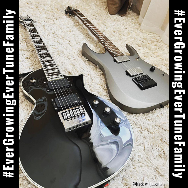 Black White Guitars