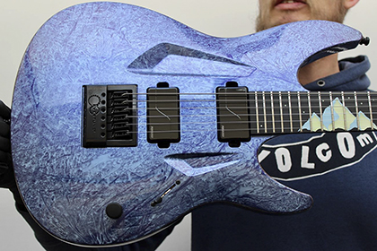 Aristides 060 Blueberry Chameleon Marble with EverTune F model