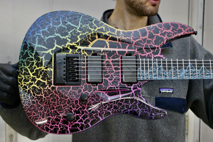 Aristides 060 Brodeo Crackle Custom with EverTune F model
