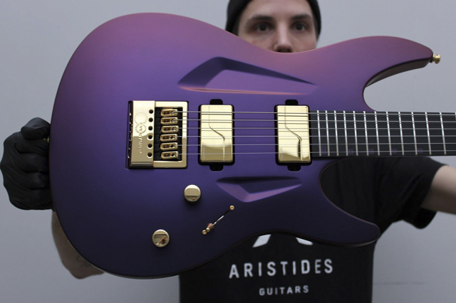 Aristides 060 Purple/Red Chameleon with EverTune F model