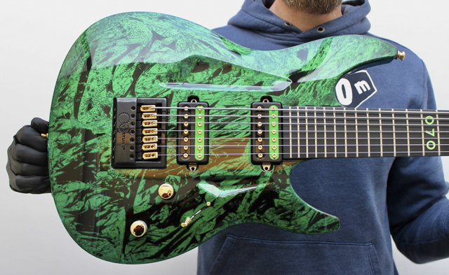 Aristides 070 Green Emerald Marble Shattered with EverTune F7 model