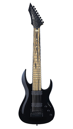 B.C. Rich Shredzilla Prophecy 8 Archtop with EverTune II - Black