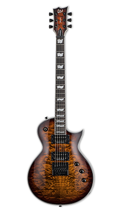 ESP LTD EC-1000 Dark Brown Sunburst