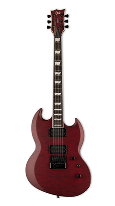 ESP LTD TVIPER-1000 See Thru Black Cherry Satin
