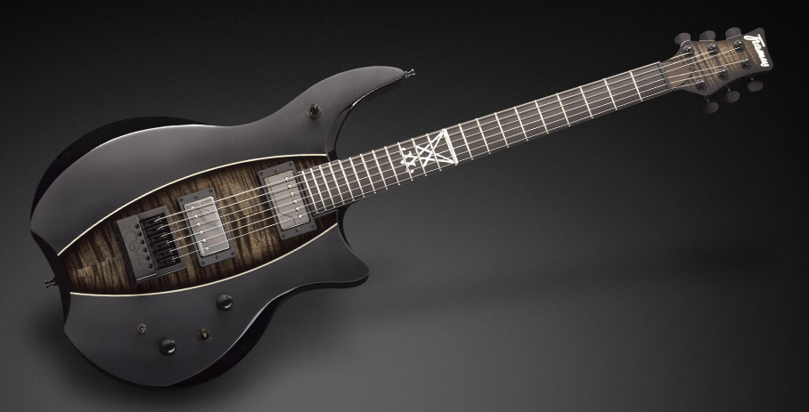 Devin Townsend signature Framus guitar with EverTune Bridge