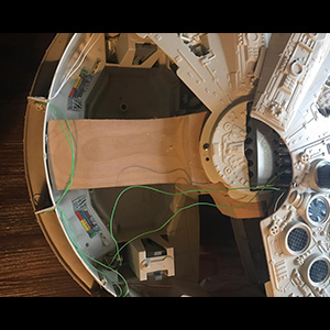 MILLENIUM FALCON custom venture with EverTune bridge