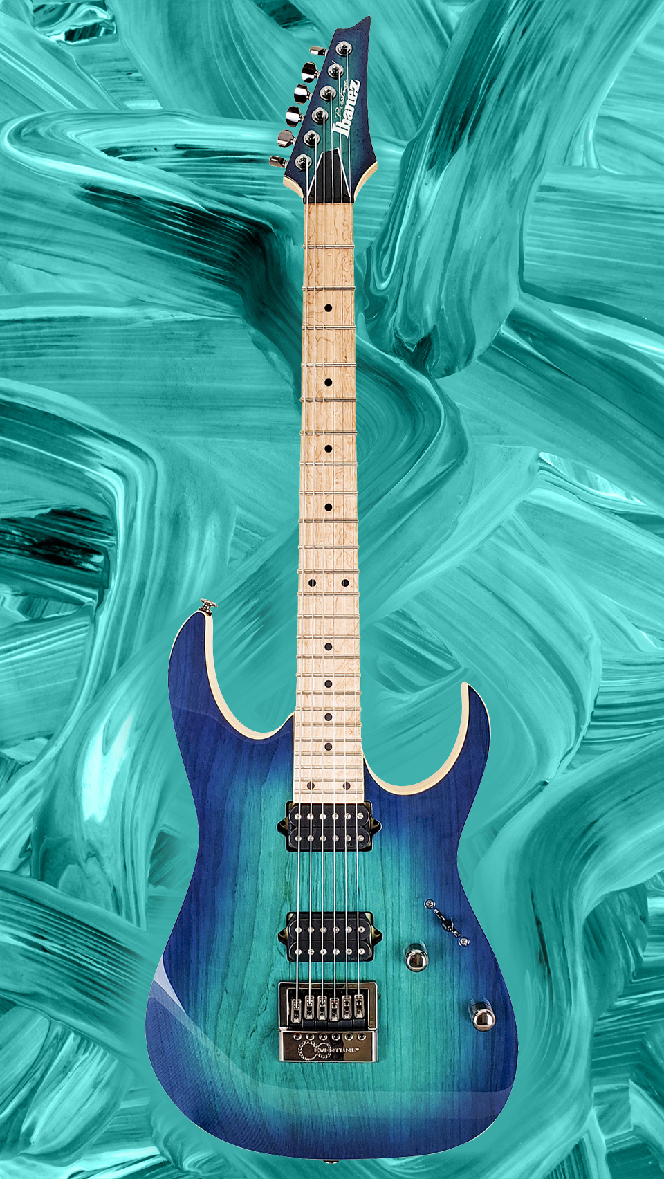 Guitar Art: Ibanez with EverTune