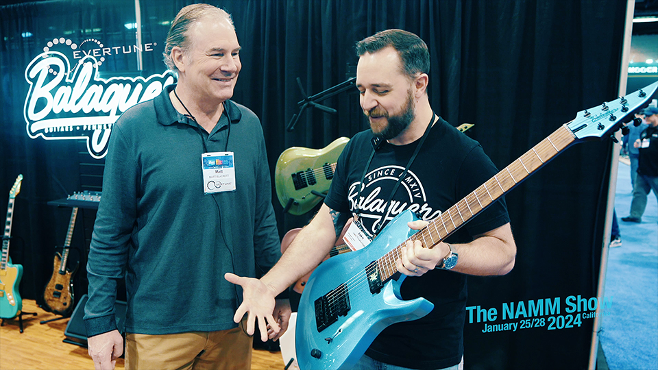 Balaguer Guitars / EverTune at NAMM 2024 / Day 1