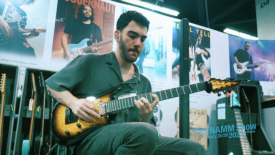 Keyan Houshmand / EverTune at NAMM 2024/ Day 3