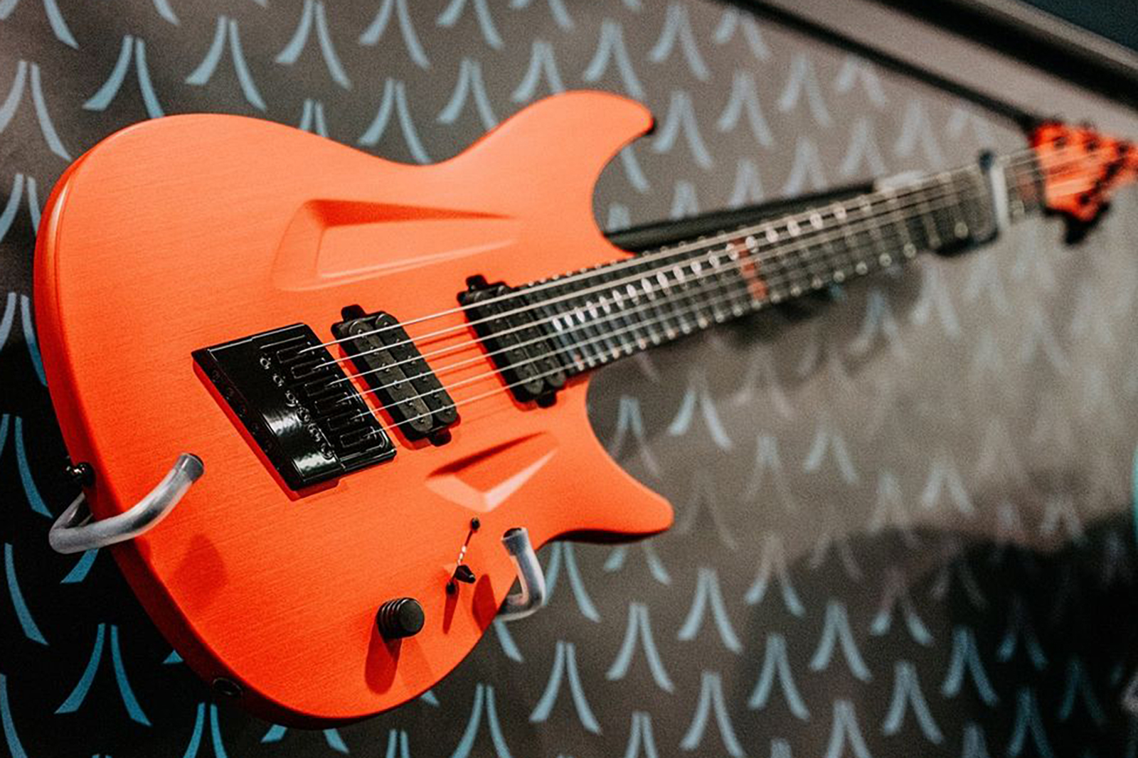 A 6-string Aristides with the multiscale EverTune bridge.