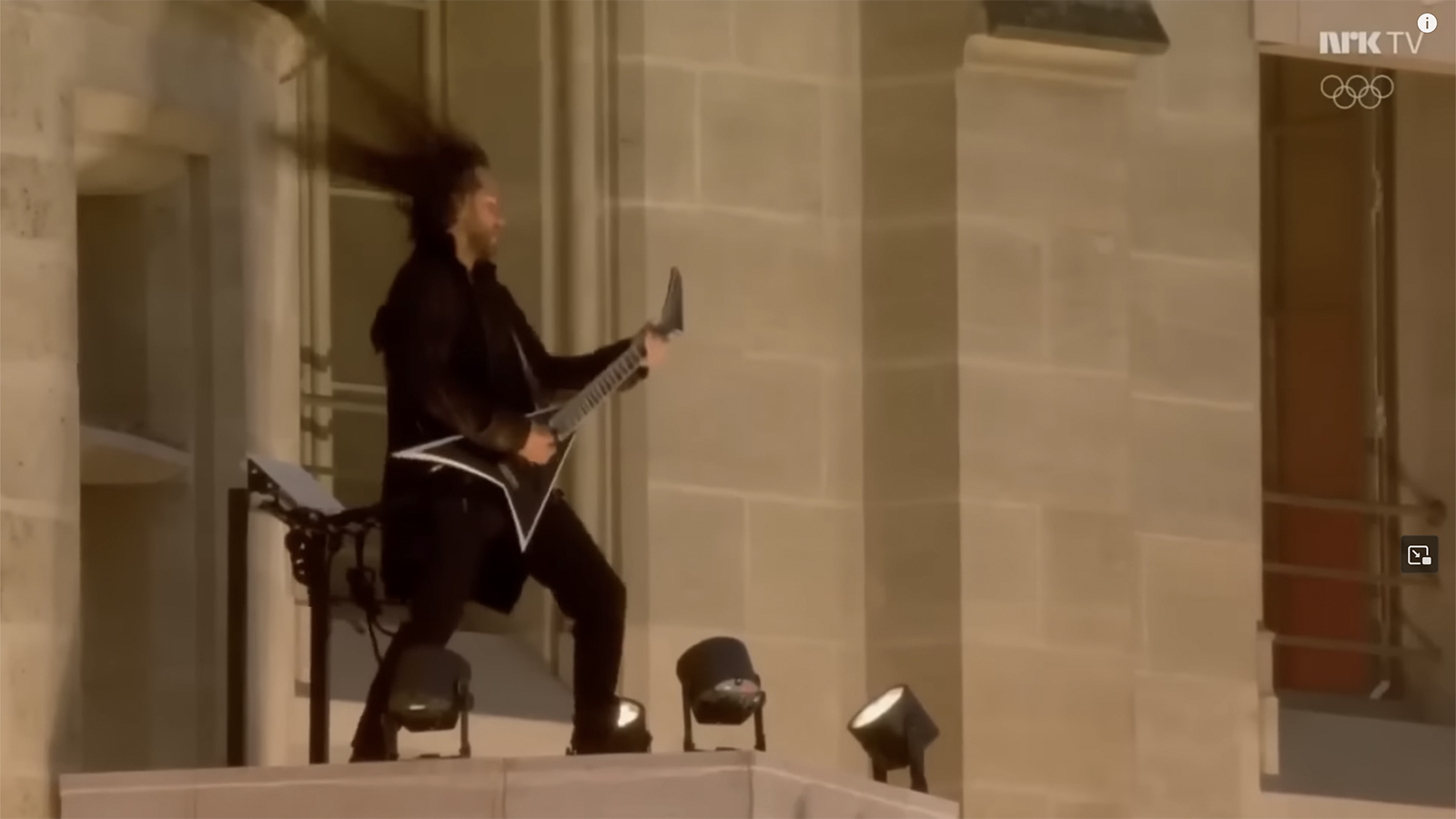 Gojira's Christian Andreu using an EverTune bridge on a custom Jackson instrument