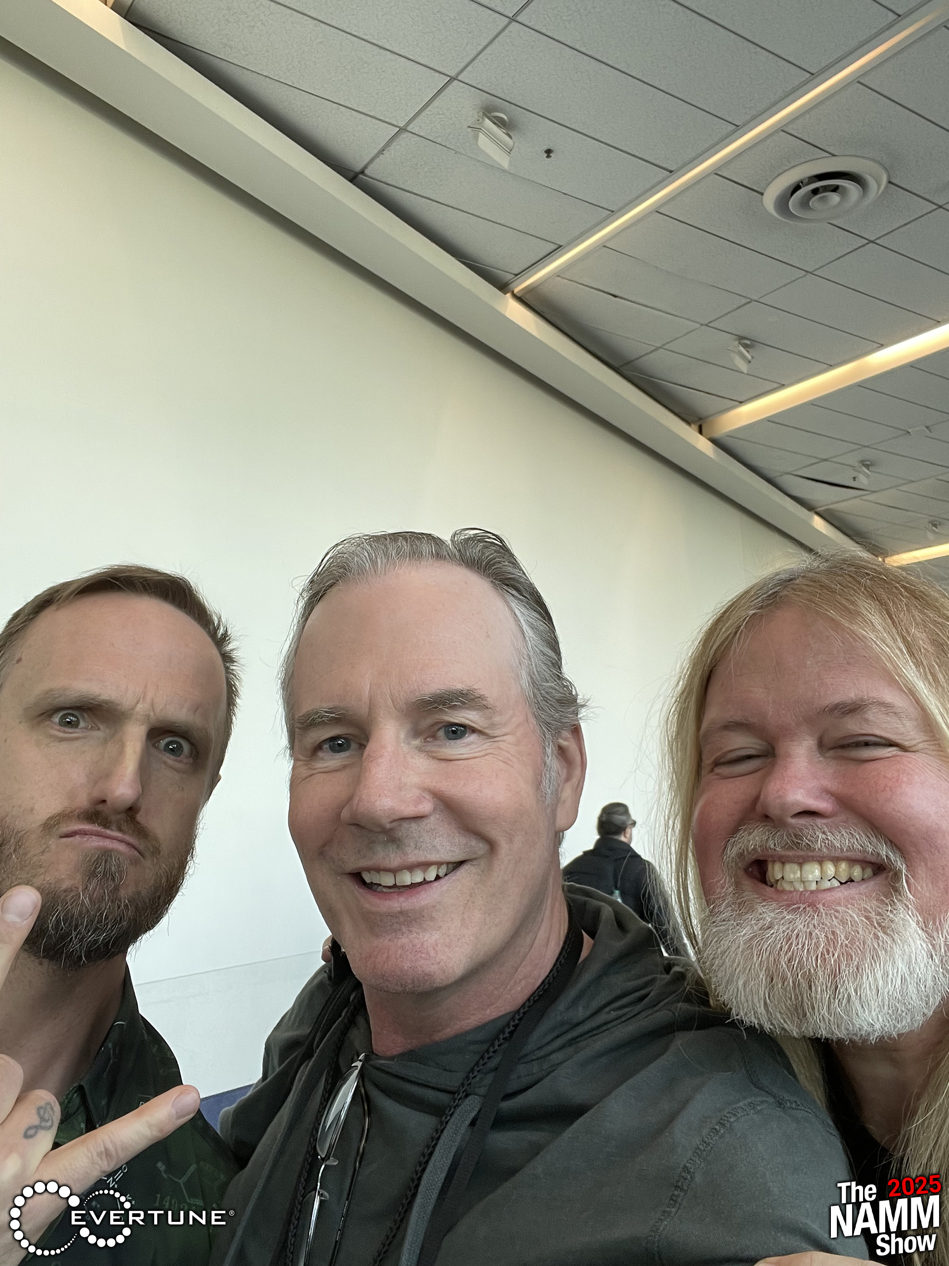 EverTune artist John Huldt, Matt Blackett and Matthias Eklundh