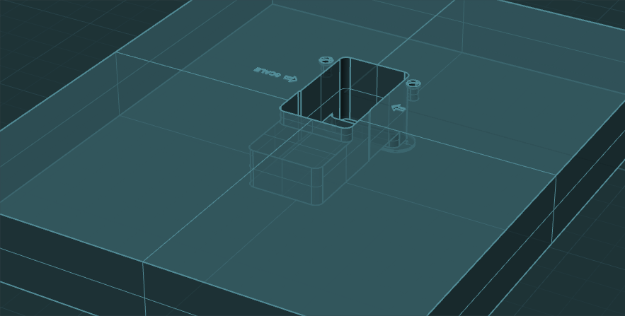 G Model Guitar Cavity CAD