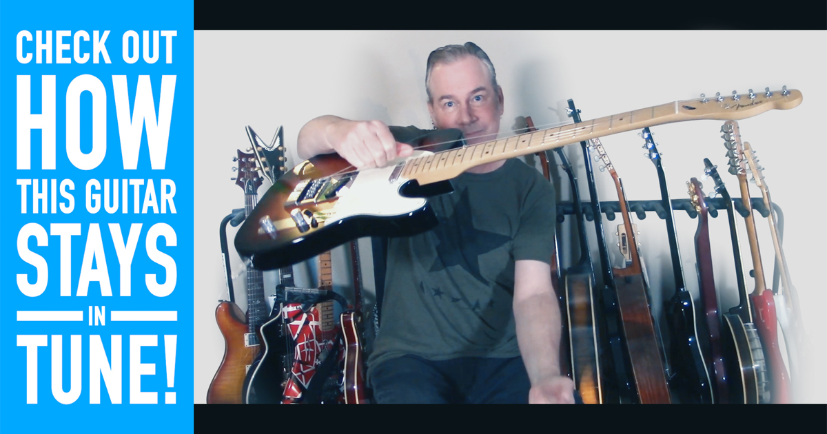 Introducing the EverTune Bridge. RockSolid Tuning Stability and