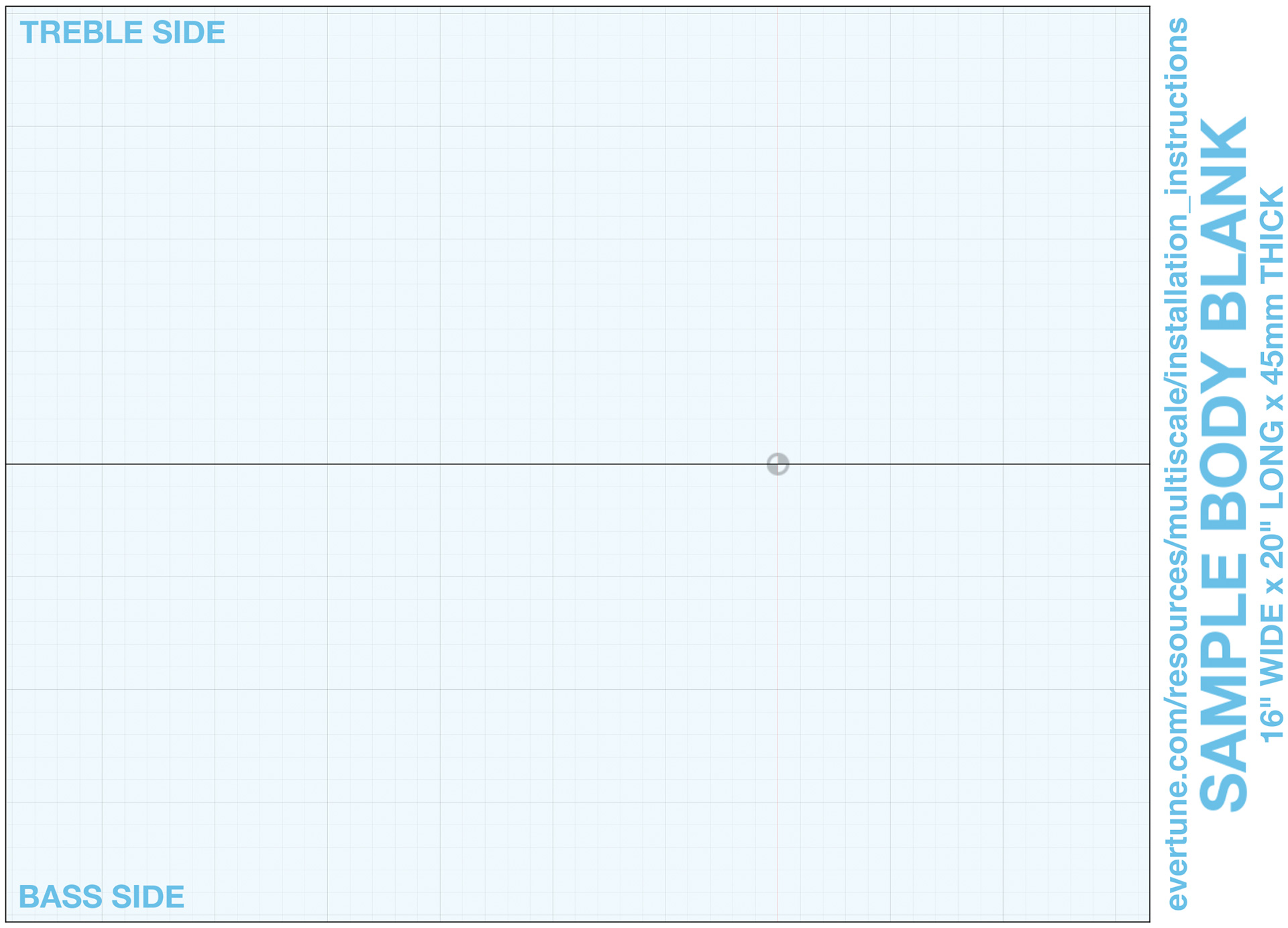 Start by establishing your centerline.