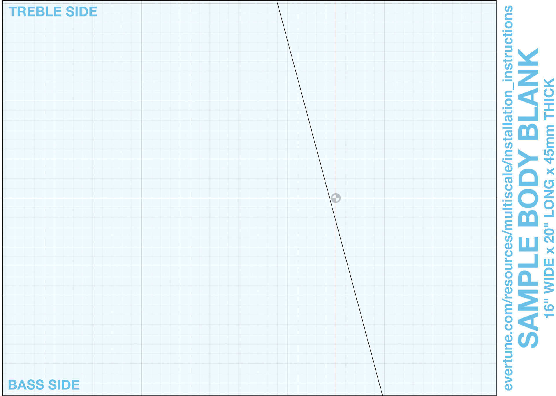 Connect a diagonal line between them at the bridge position
