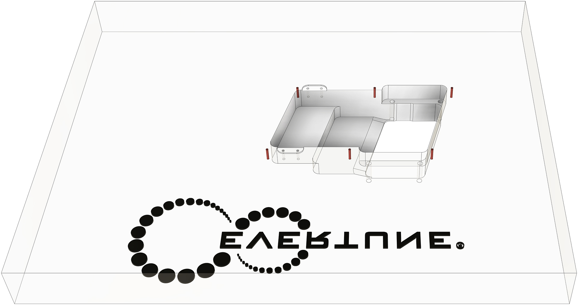 6 Pilot Holes for Backplate