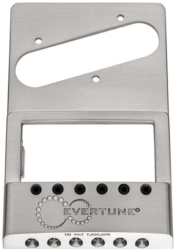 EverTune T MODEL Faceplate - Left-Handed - Brushed Nickel