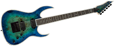 B.C. Rich • Shredzilla Prophecy Archtop • Cyan Blue