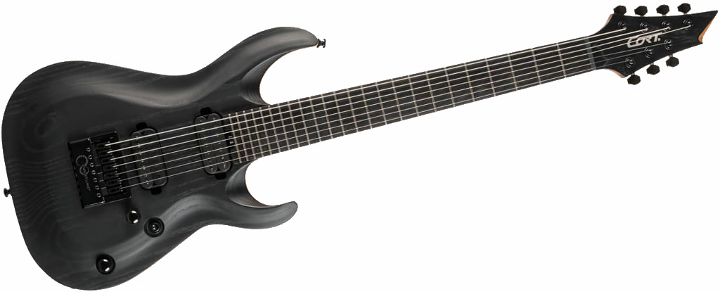 Cort KX707 EverTune &bull; Open Pore Black