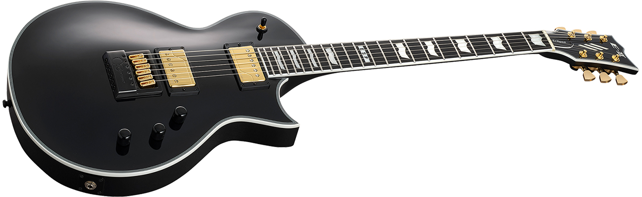 ESP E-II Eclipse Full Thickness EverTune • Black • Made In Japan