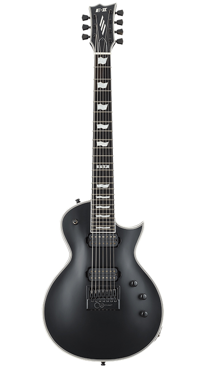 ESP E-II Eclipse-7 EverTune  • Black Satin