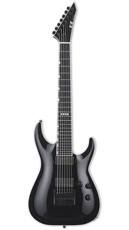 ESP E-II Horizon NT-7 EverTune • Black • Made In Japan