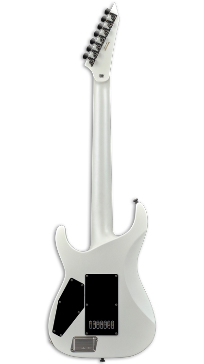 ESP E-II M-II 7B Baritone EverTune • Pearl White • Made In Japan