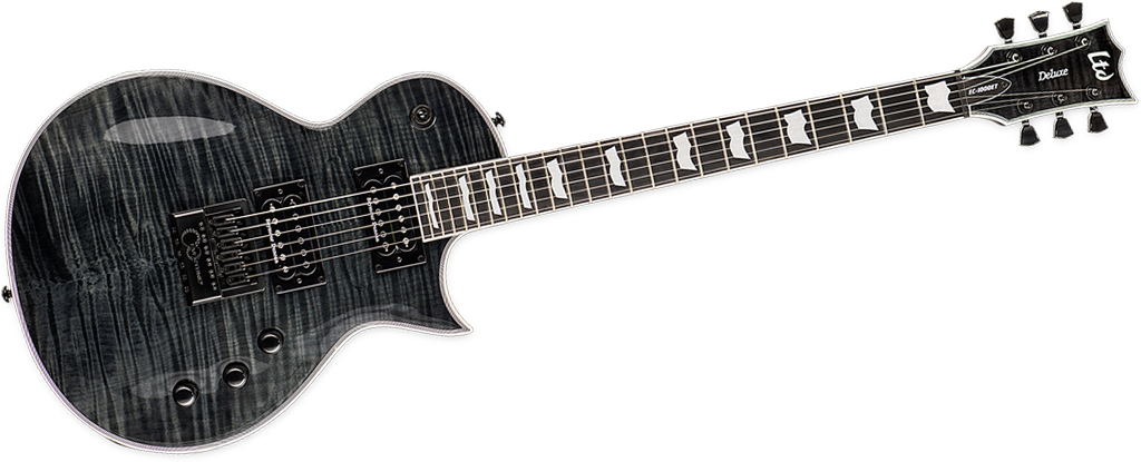 ESP LTD  EC-1000 EverTune • See Thru Black