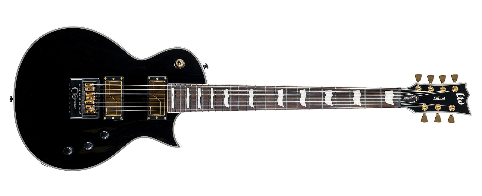 Amazon.com: ESP LTD EC-1000 Evertune Electric Guitar, Dark