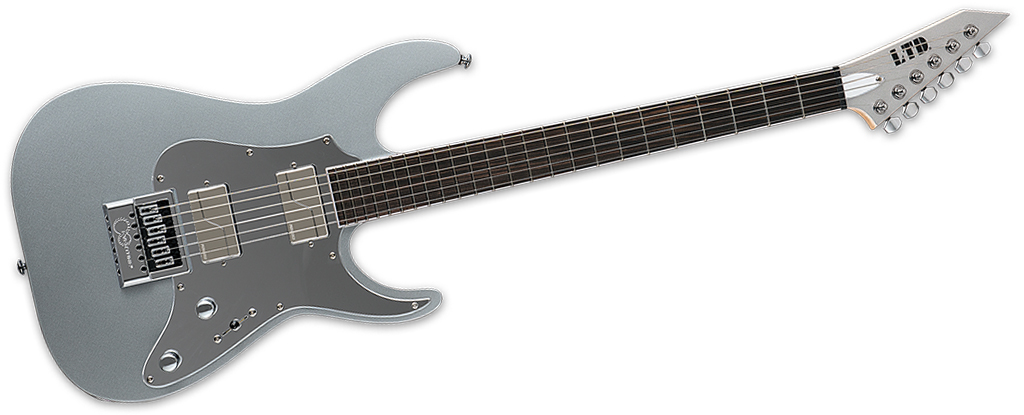 ESP LTD KS M-6 EverTune Ken Susi Signature • Metallic Silver