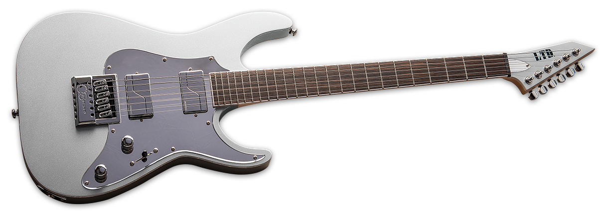 ESP LTD KS M-6 EverTune Ken Susi Signature • Metallic Silver