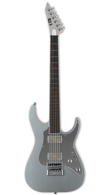 ESP LTD KS M-6 EverTune Ken Susi Signature • Metallic Silver