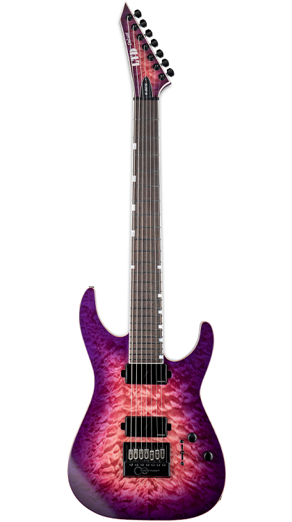 EverTune Exclusive ESP LTD M-1007B ET • CRSB (Cranberry Burst)