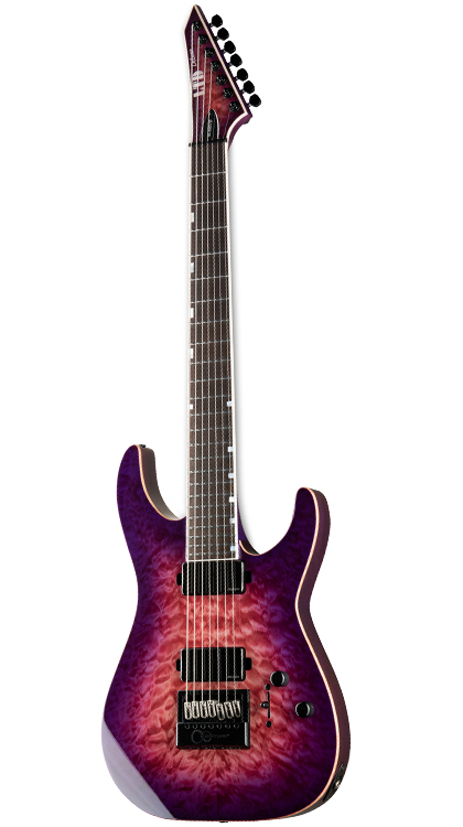 EverTune Exclusive ESP LTD M-1007B ET • CRSB (Cranberry Burst)