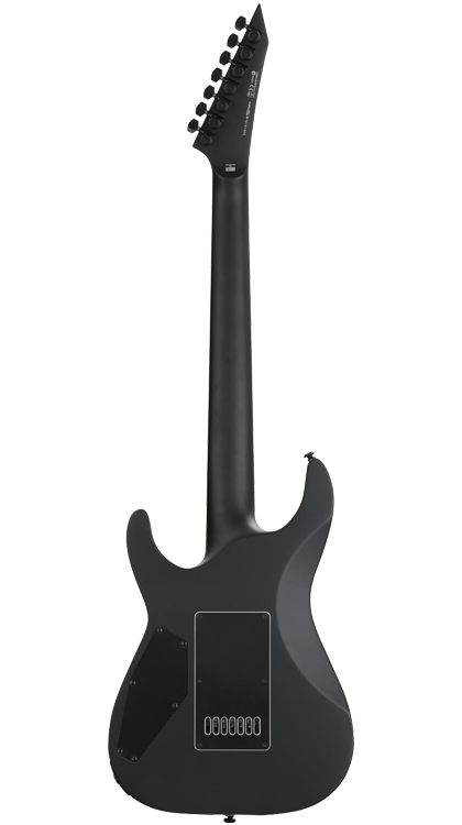 ESP LTD M-7HT Baritone Black Metal • Black Satin • EverTune AfterMarket Upgrade