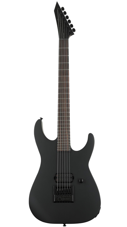 ESP LTD • M-HT Black Metal • Black Satin • EverTune AfterMarket Upgrade