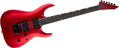 ESP LTD MH-1000 EverTune • Candy Apple Red Satin