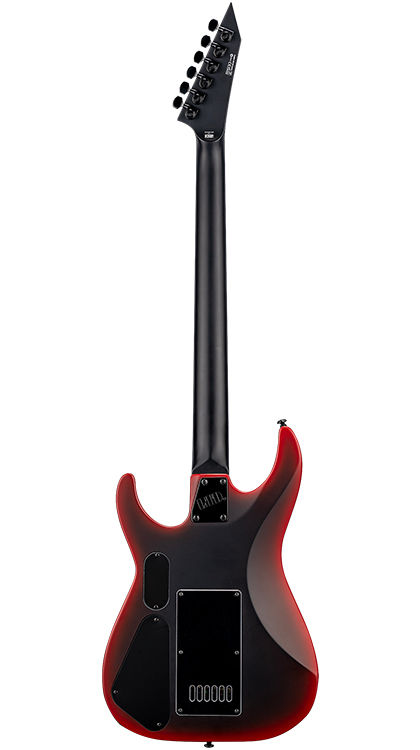ESP LTD M-6 EverTune 30 Black Metal &bull; Black Red Burst Satin