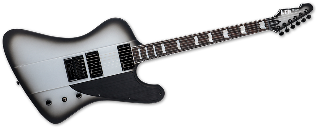 ESP LTD Phoenix-1000 ESP LTD EverTune • Silver Sunburst Satin