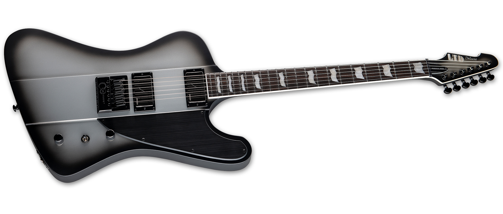 誕生日プレゼント ESP Satin Sunburst Silver EverTune Phoenix-1000 • LTD その他