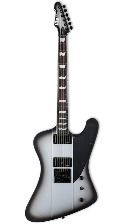 ESP LTD Phoenix-1000 ESP LTD EverTune • Silver Sunburst Satin